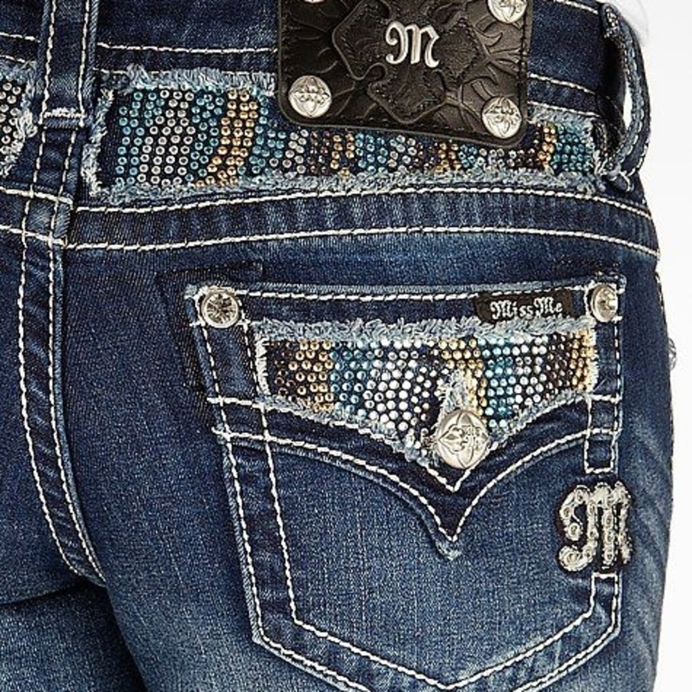 Miss Me -- Denim Bootcut Jeans
